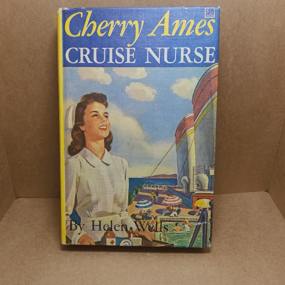 ***SALE 3 for $15*** Cherry Ames Cruise Nurse Book by Helen Wells